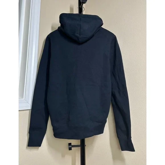 Burberry Claredon Pull Over Hooded Sweatshirt Men Black XS